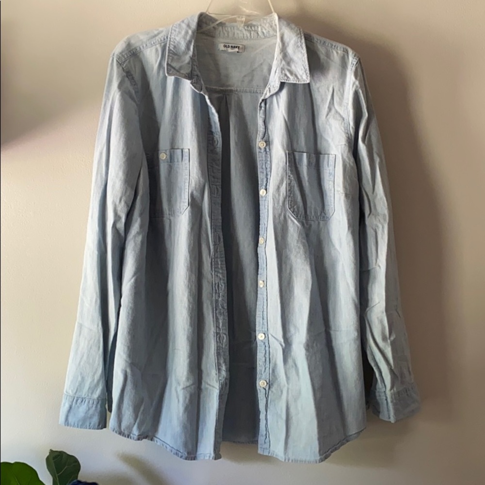 Old navy chambray shirt